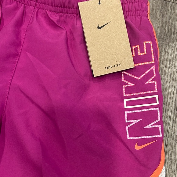 Nike Kids Magenta and Orange Athletic Shorts size Large - Picture 2 of 6